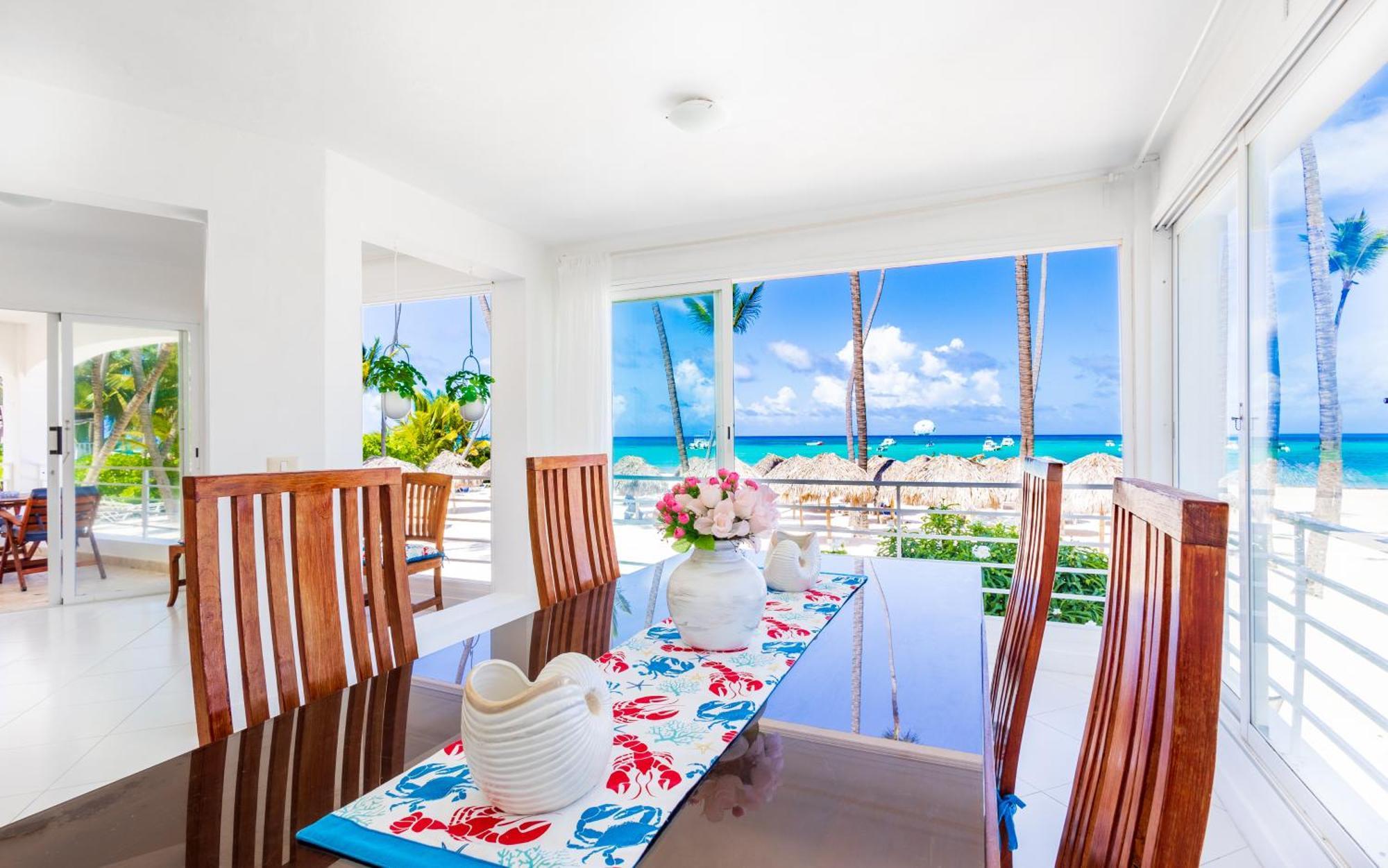 Prime Ocean View Punta Cana Apartments - 3-Bedroom Getaway With Private Terrace On Bavaro Beach Exterior foto
